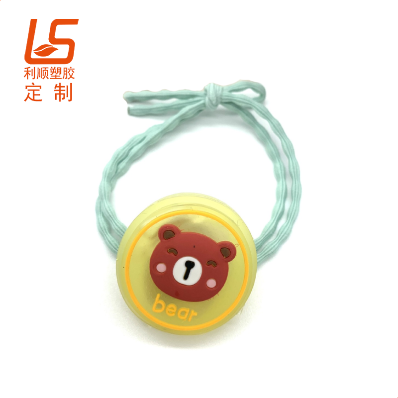 定制卡通閃光驅蚊發(fā)繩 軟件LED發(fā)光發(fā)圈頭繩