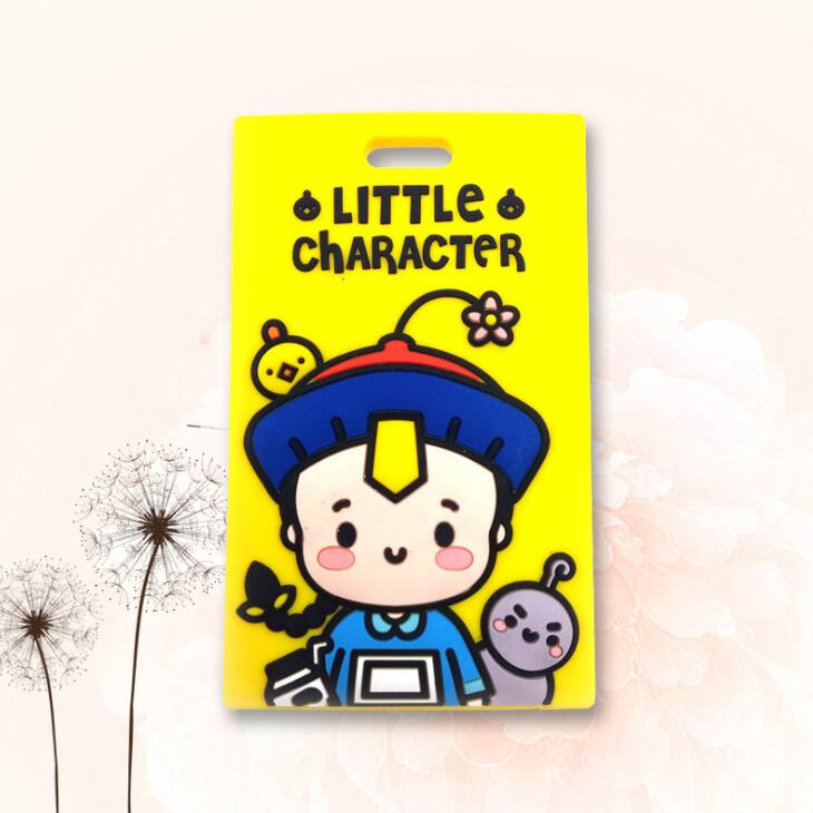 滴膠行李牌-關(guān)公關(guān)羽行李牌PVC軟膠行李牌 (5)